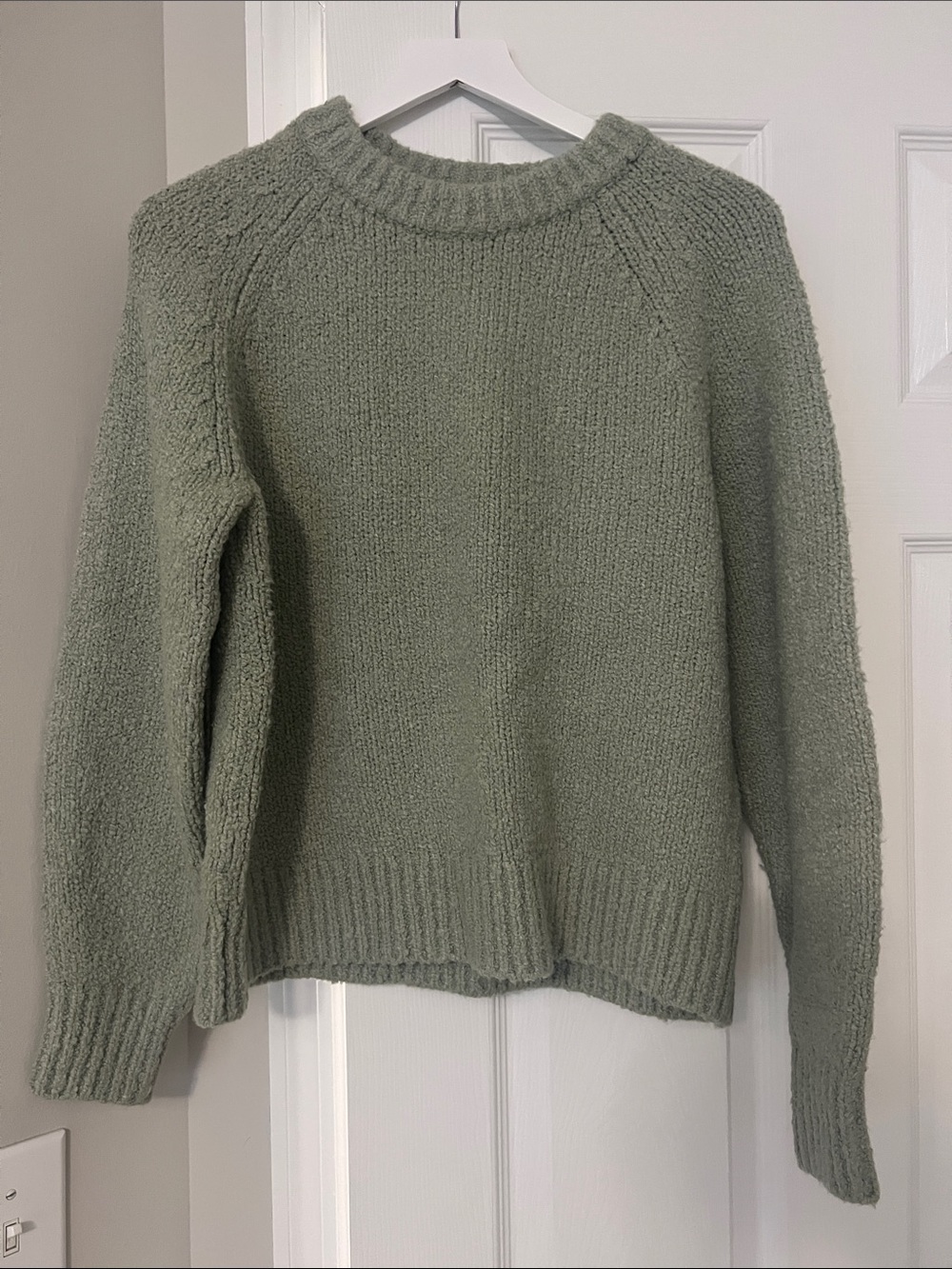 Banana Republic Soft Sage Crewneck Sweater